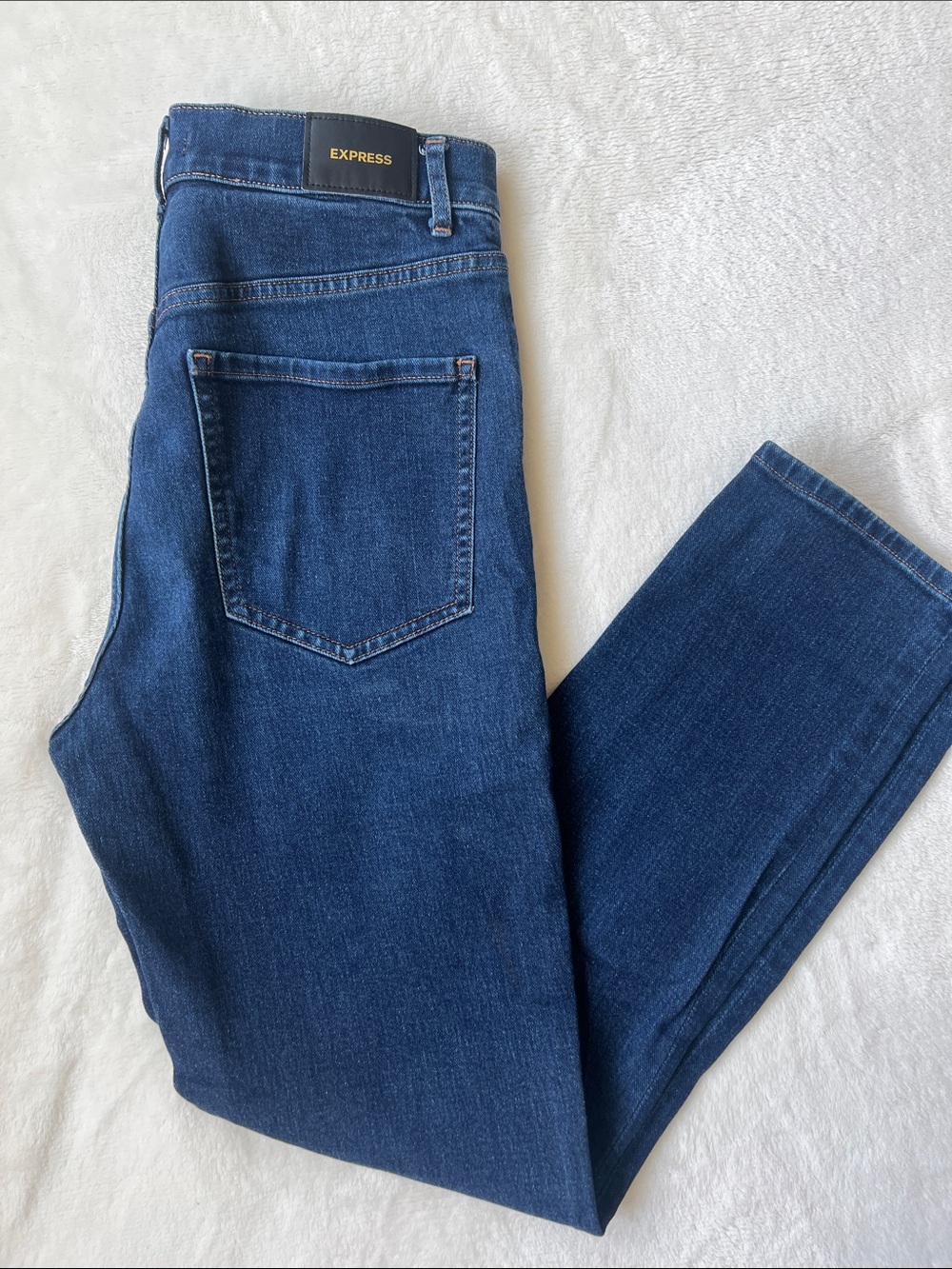 Express Women’s Slim Straight High Rise Jeans
